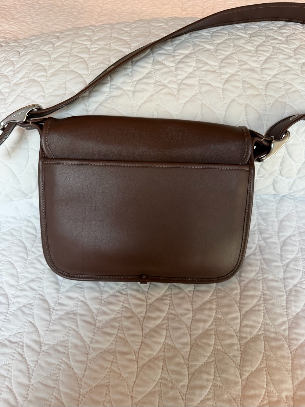 The Coach Patricia Legacy Re-edition 1997 in Maple with Silver hardware - Picture 4 of 7